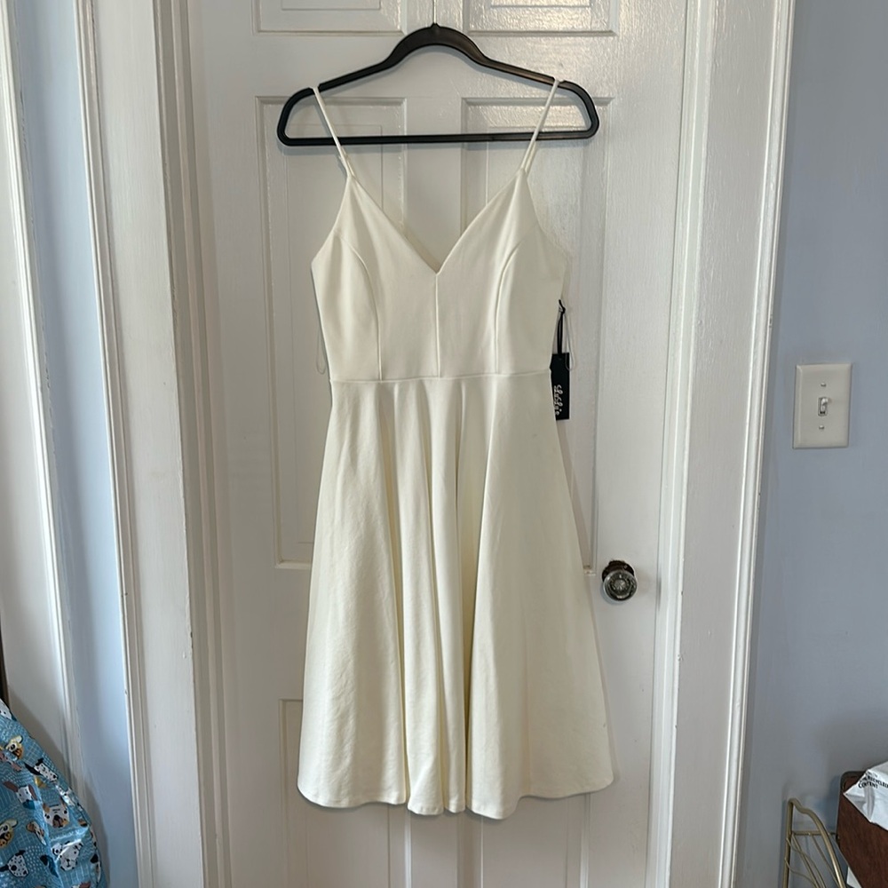 White Casual Dress